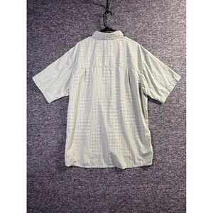 Two Color Grid Pattern Simms | Shirts | Simms Mens Xxl Short Sleeve Fishing Shirt Sage Green ...